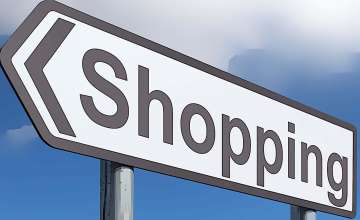 Shopping in Outlet und Einkaufszentren